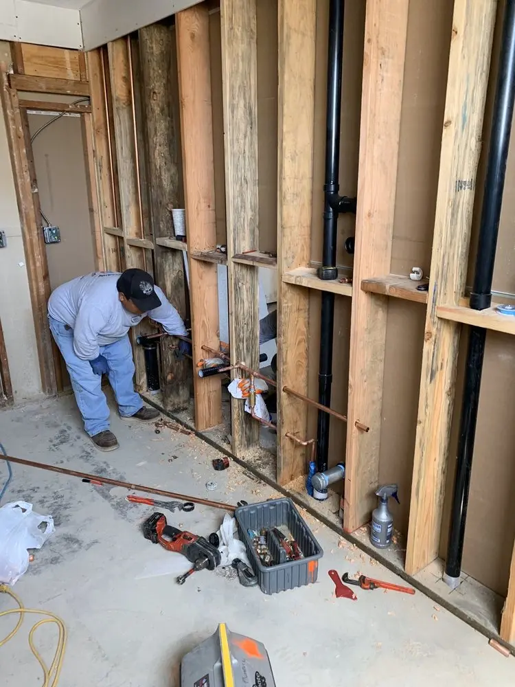 Commercial rough-in plumbing for Commercial Plumbing in Orinda